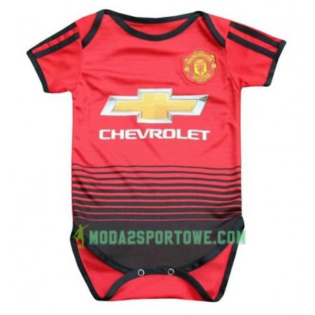 Koszulka Manchester United Mini Domowe Stroje Piłkarskie 2018/19 Krótki Rękaw